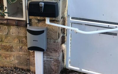 Installation automatisme de portail