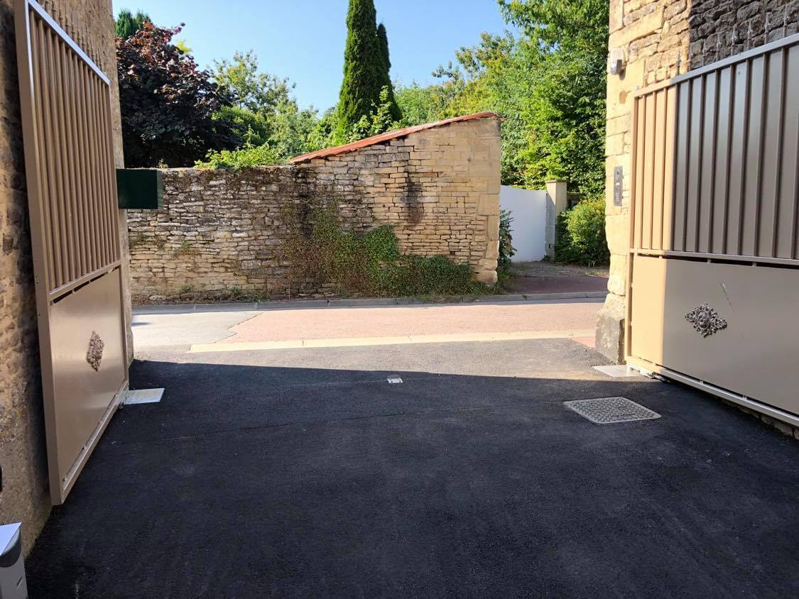 motorisation de portail enterrée automatisme automatique caen